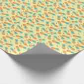 Pineappelpatroon Cadeaupapier (Hoek)