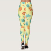 Pineappelpatroon Leggings (Achterkant)