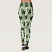 PINEAPPELTROPISCH PATROON LEGGINGS (Achterkant)