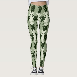 PINEAPPELTROPISCH PATROON LEGGINGS