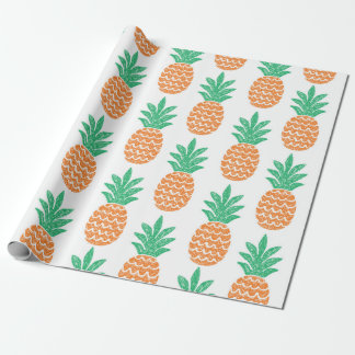 pineappelvormig vormgegeven cadeaupapier