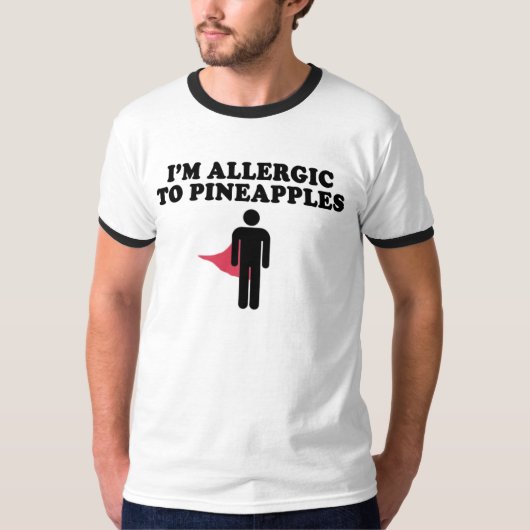 PINEAPPLE ALLERGY T-SHIRT (Voorkant)