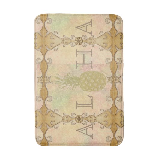 Pineapple Bath Mat (Voorkant Verticaal)