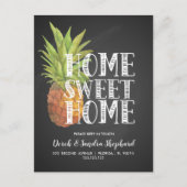 Pineapple Bienvenue Changement d'adresse Carte pos (Devant)