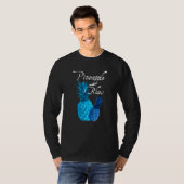 Pineapple Blues T-shirt (Voorkant volledig)