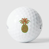 Pineapple Callaway Golf Balls - Custom Design Gift Golfballen (Voorkant)