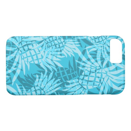 Pineapple Camo Hawaiian iPhone 7 coque (Dos (Horizontal))