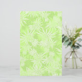 Pineapple Camo Hawaiian Tropisch Briefpapier (Staand voorkant)