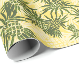 Pineapple Camo Hawaiian Tropisch Cadeaupapier