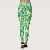 Pineapple Camo Hawaiian Tropisch Leggings (Achterkant)