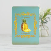 PINEAPPLE ~ Carte d'invitation (Debout devant)