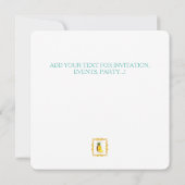 PINEAPPLE ~ Carte d'invitation (Dos)