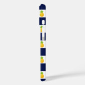 Pineapple Checkered iPhone 16 hoesje (Achterkant / Links)