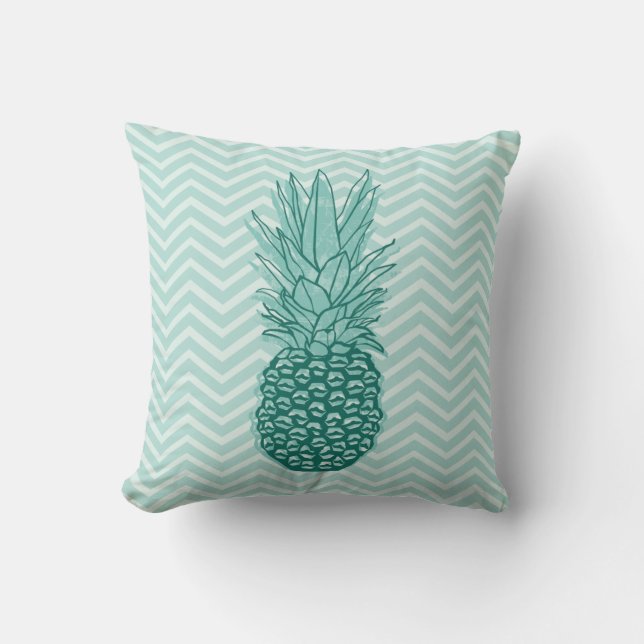 Pineapple Chevron Cushion Kussen (Voorkant)