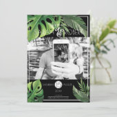 Pineapple Delight Foto Save The Date (Staand voorkant)