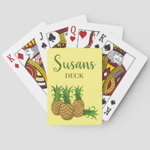Pineapple Design Klassieke Speelkaarten