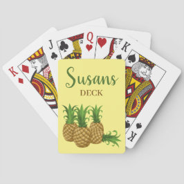 Pineapple Design Klassieke Speelkaarten 