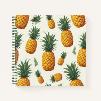 Pineapple design schrijfblok notitieboek