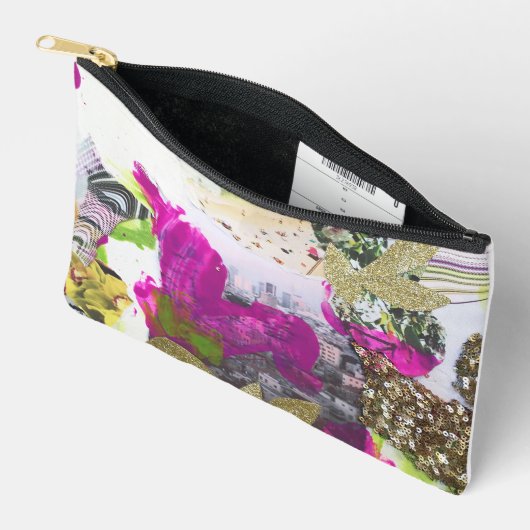 Pineapple Dreams Cosmetic Bag Etui (Open)