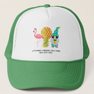Pineapple Gnome Flamingo Joke Trucker Pet