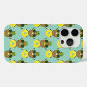Pineapple Guy rolt op een ananasring Case-Mate iPhone Case (Achterkant (horizontaal))