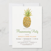 Pineapple Housewarming Party Uitnodiging (Voorkant)