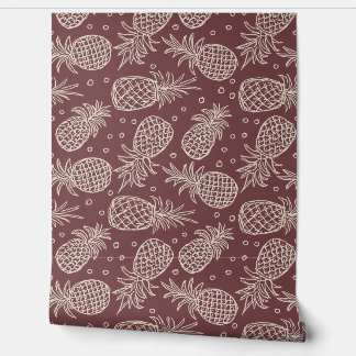 Pineapple in Rumours beroemd gemaakt door Behr Behang