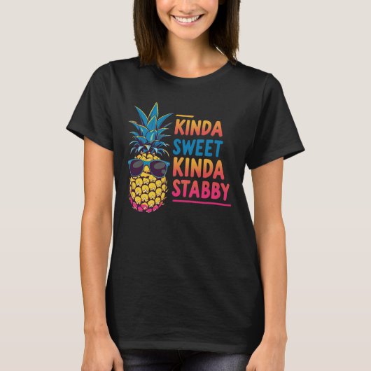 Pineapple Kinda Femmes Tshirts Stabiliser (Devant)