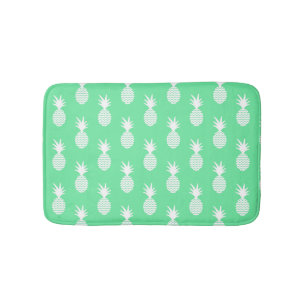 Pineapple Mint Pattern Badmat