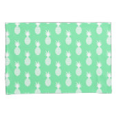 Pineapple Mint Pattern Kussensloop (Voorkant-Rechts)