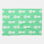 Pineapple Mint Pattern Theedoek (Horizontaal)