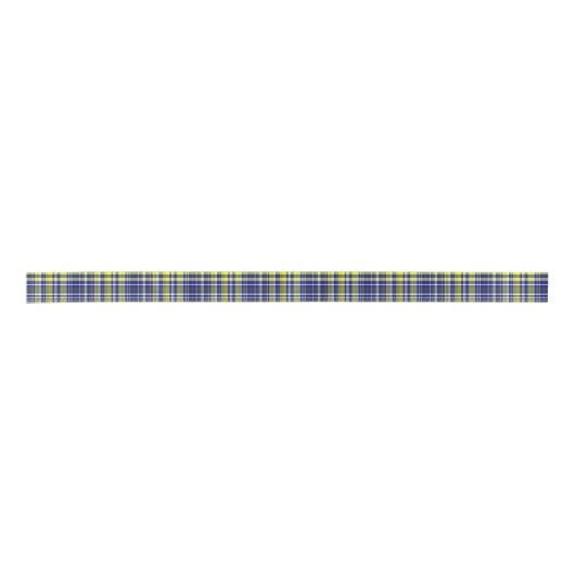 Pineapple Navy Blue White Preppy Madras Pset Lint (Voorkant)