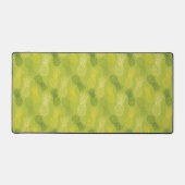 Pineapple Outline Pattern on Green (Recto)