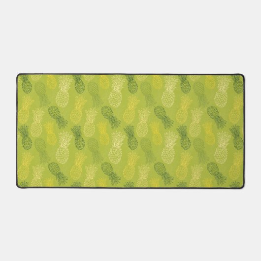 Pineapple Outline Pattern on Green (Recto)