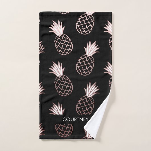 Pineapple Pattern Bad Handdoek (Handdoek)