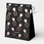Pineapple Pattern Bedankdoosjes (Achterkant)