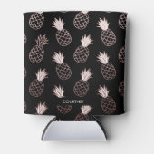 Pineapple Pattern Blikjeskoeler (Voorkant)