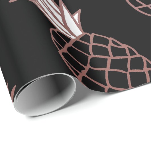 Pineapple Pattern Cadeaupapier (Rol Hoek)