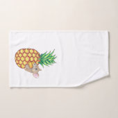 Pineapple Pika neemt een Chomp Bad Handdoek (Handdoek)
