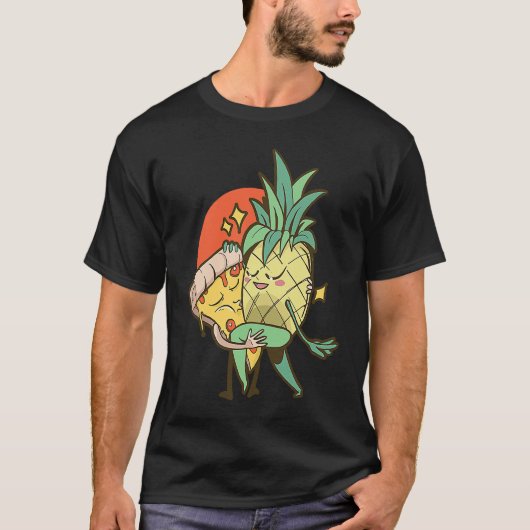 Pineapple Pizza Pizza day Pizza Hawaii T-shirt (Voorkant)