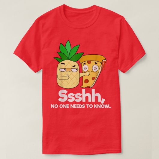 Pineapple Pizza T-Shirt (Design voorkant)