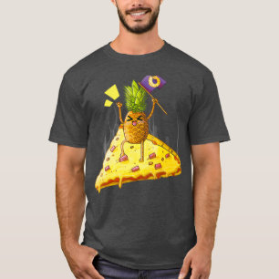 Pineapple Pizza Tropical Hawaiian Pizza Funny T-shirt