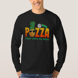 Pineapple Pizza zet mijn wereld op Hawaiian Pizza  T-shirt