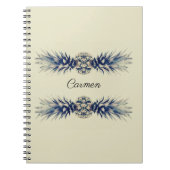 PineApple Retrolook Notitieboek (Voorkant)