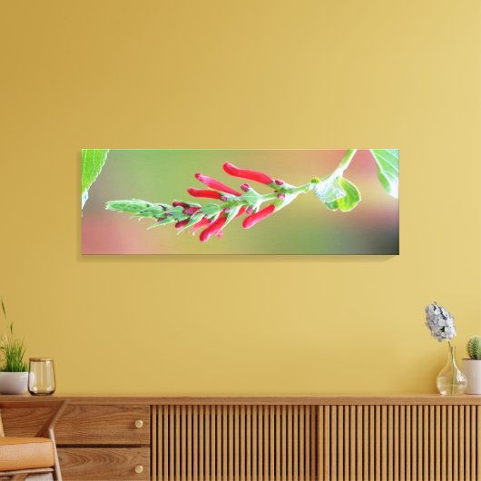 Pineapple Sage Bloom Canvas Afdruk (Insitu (Woonkamer))