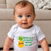 Pineapple Smile Baby Bodytje Romper