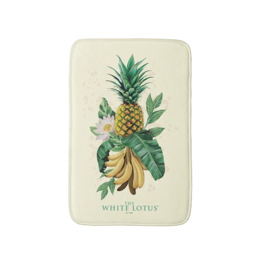 Pineapple Suite bij de Witte Lotus Badmat (Voorkant Verticaal)