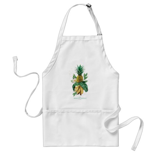 Pineapple Suite bij de Witte Lotus Standaard Schort (Voorkant)