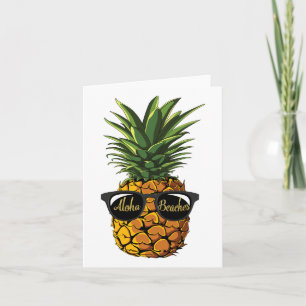 Pineapple Sungles T Shirt Aloha Beaches Hawaiian H Kaart