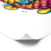 PINEAPPLE THE FRUIT OF FUN AND RELAXATION FOTO AFDRUK (Hoek)